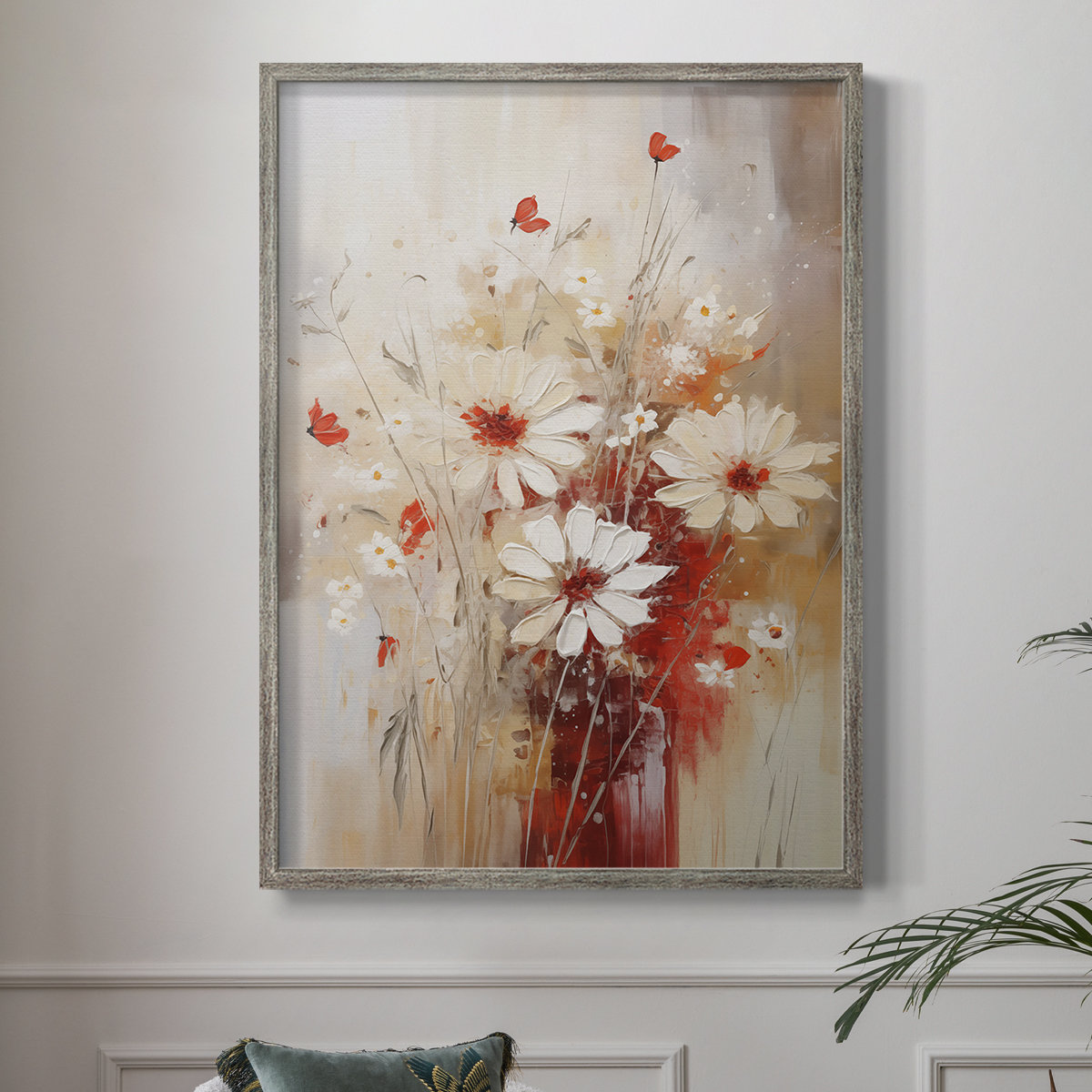 Winston Porter FLORAL Series CCCXLVII Framed Print - Solid Wood | Wayfair