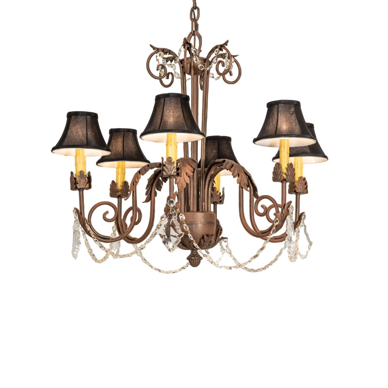 Lustre empire à 6 lumières Lindsay