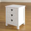 Amori 3 Drawer Bedside Table