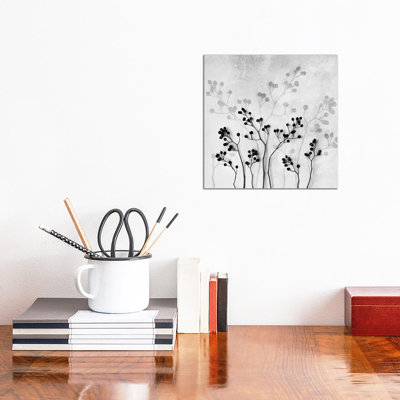 Abstract Flowers V by Mareike Böhmer - Gallery-Wrapped Canvas Giclée on Canvas