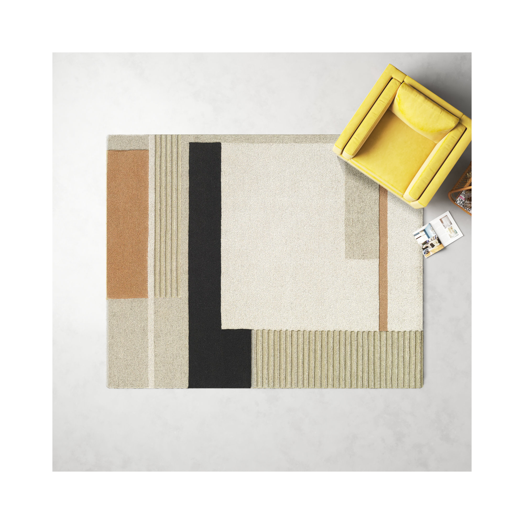 Mora Handmade Wool Rug, Rectangle 8' x 10'