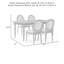 Ensemble repas 5 pièces Jahmi-125874933