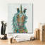 Toile épique Graffiti «Fiesta Unicorn 2» par Chariklia Zarris, 20 po x 24 po