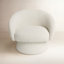 Fauteuil demi-tonneau pivotant Boucle-1413187157