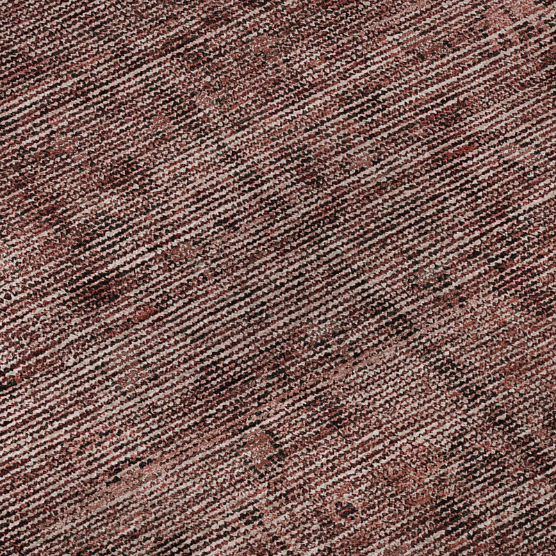 Tapis paprika de qualité supérieure lavable à la machine Prisco, Rectangle 9 pi x 12 pi