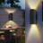 2-Pack Outdoor Weatherproof Wall Light