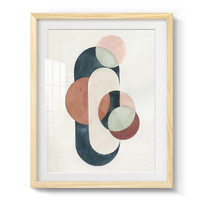 Loops and Bonds II - Impression encadrée, Naturel, H 28,5 po x l 20,5 po