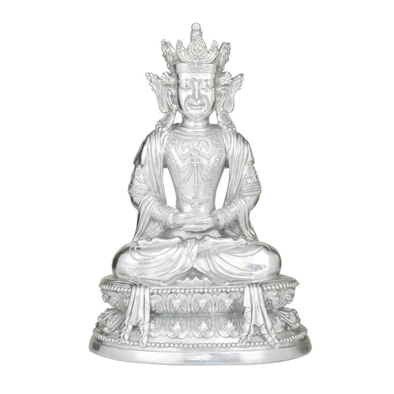 Statue de Bouddha en résine, H 20,9 po x l 14,3 po x P 9,55 po