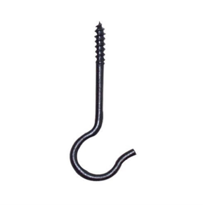 Dunnellon Metal Hook Plant Stand, Black