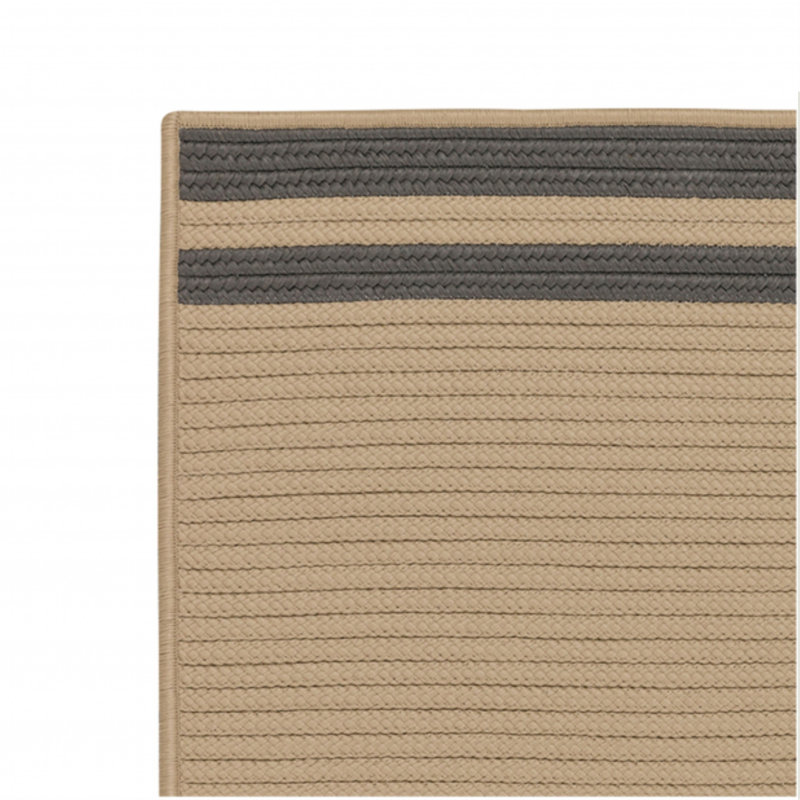 Kellie Indoor / Outdoor Reversible Area Rug - Gray, Rectangle 7' x 9'