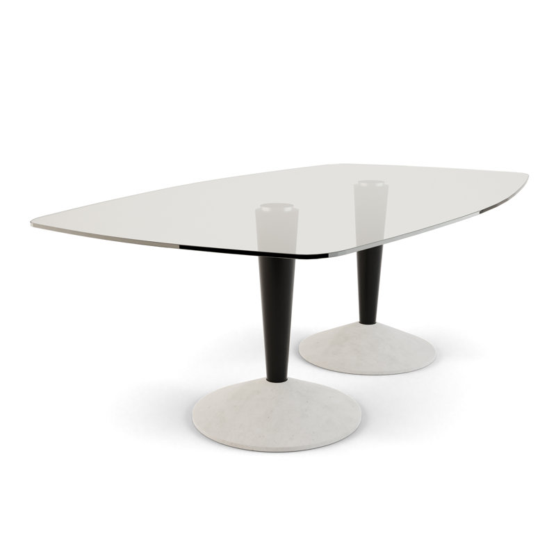 Bowlan Glass Top Dining Table