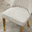 Chaises de salle à manger en chenille avec pieds en acier, ensemble de 2-1915437296-1915437303