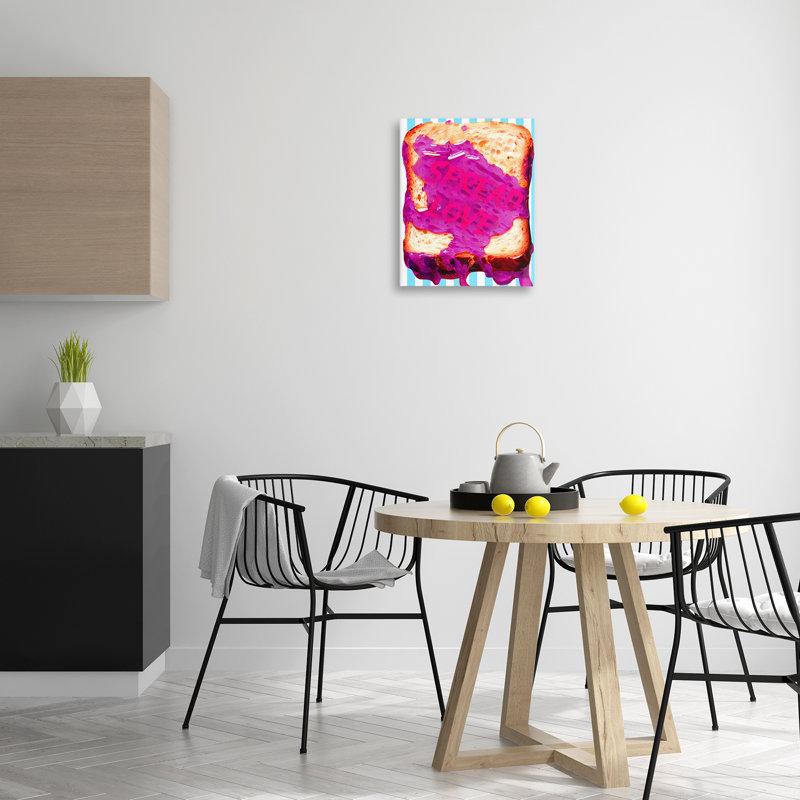 «Spread Love Toast» par Daphne Polselli, H 20 po x l 16 po