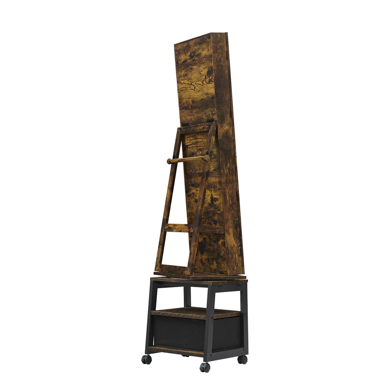 Barnsely Jewellery Armoire with Mirror