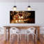 Verre de vin rouge, impression sur toile Wallart-727654200-727654203