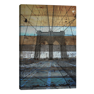 Brooklyn Bridge, NYC by Irena Orlov - No Frame Print on Canvas