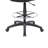 Mea Drafting Stool Chair, Adjustable Height, Black Mesh, Chrome Footring