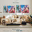 «Puerto Rico Street Flag» sur toile-1538472594