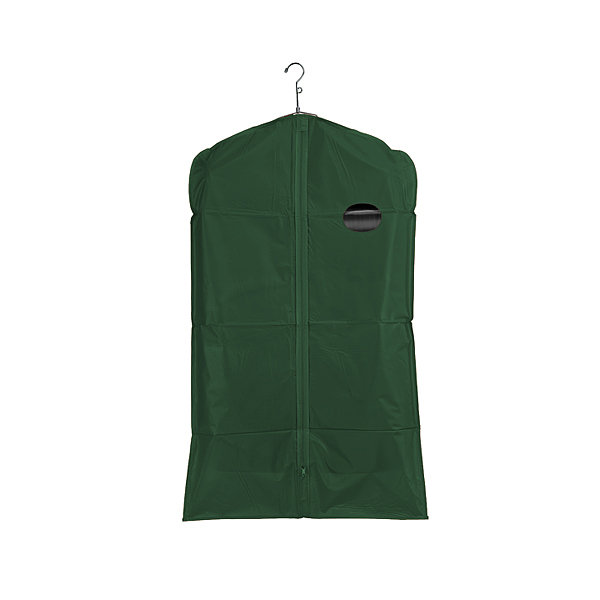 Sac à vêtements en vinyle, Vert, H 40 po x l 24 po x P 4 po
