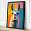 Colourful Llama Pop Art Modern - Wrapped Canvas-1035382064-1035382071