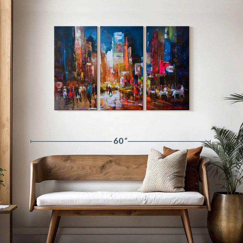 Sébbie à New York, H 28 po x l 45 po