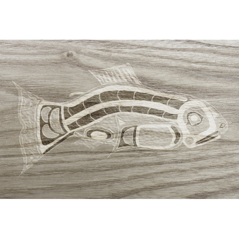 Totem Animal I - Print on Canvas, 30cm H x 46cm W, Wrapped Canvas