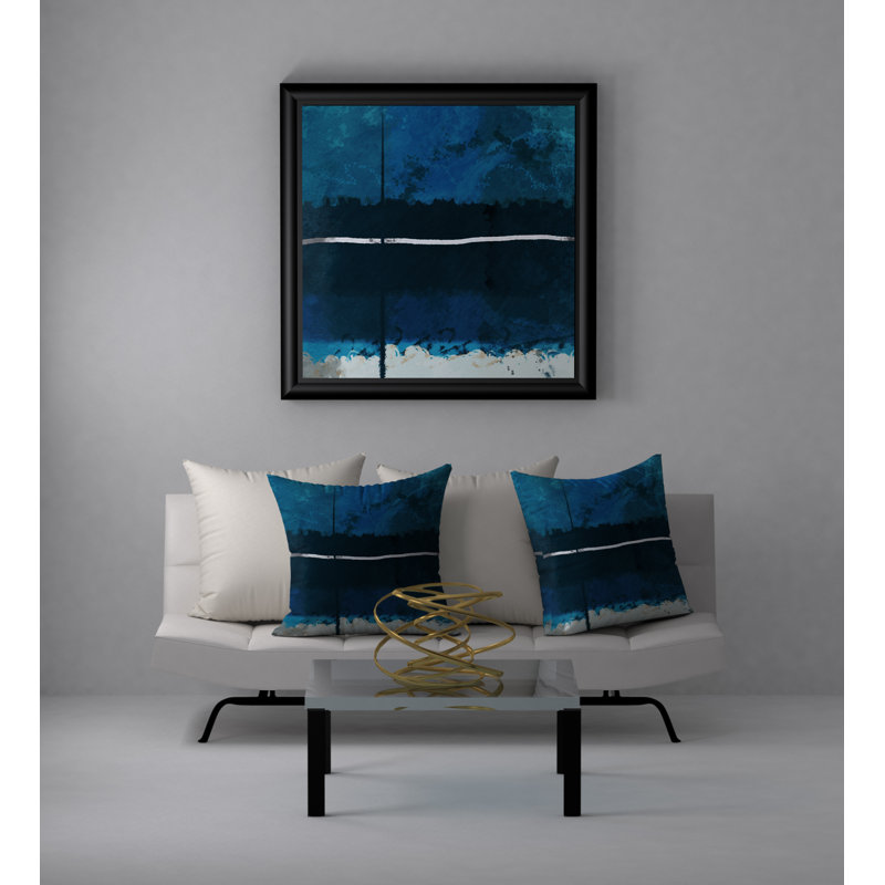 Coussin décoratif carrée a1 de style rétro, 20 po x 20 po