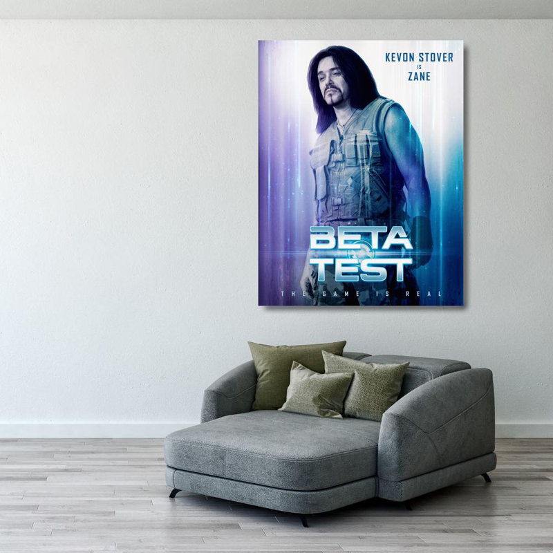 Beta Test, 36" H x 28" W