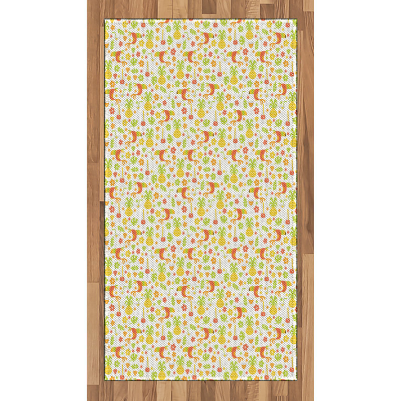 Tapis décoratif Luau, Rectangle 2 pi 7 po x 5 pi