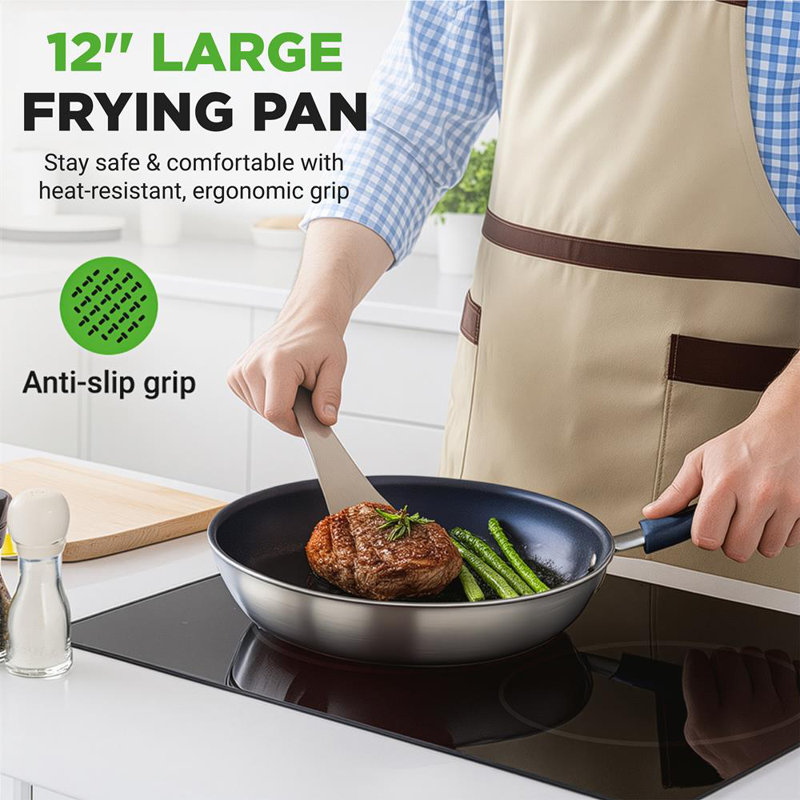 Poêle à frire en céramique Nutrit, 12.50"