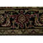 Tapis décoratif ornemental 4 x 6 avec des motifs complexes