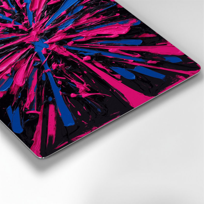 Art mural en métal Neo Expressionism 16, H 240 po x l 360 po x P 0,05 po
