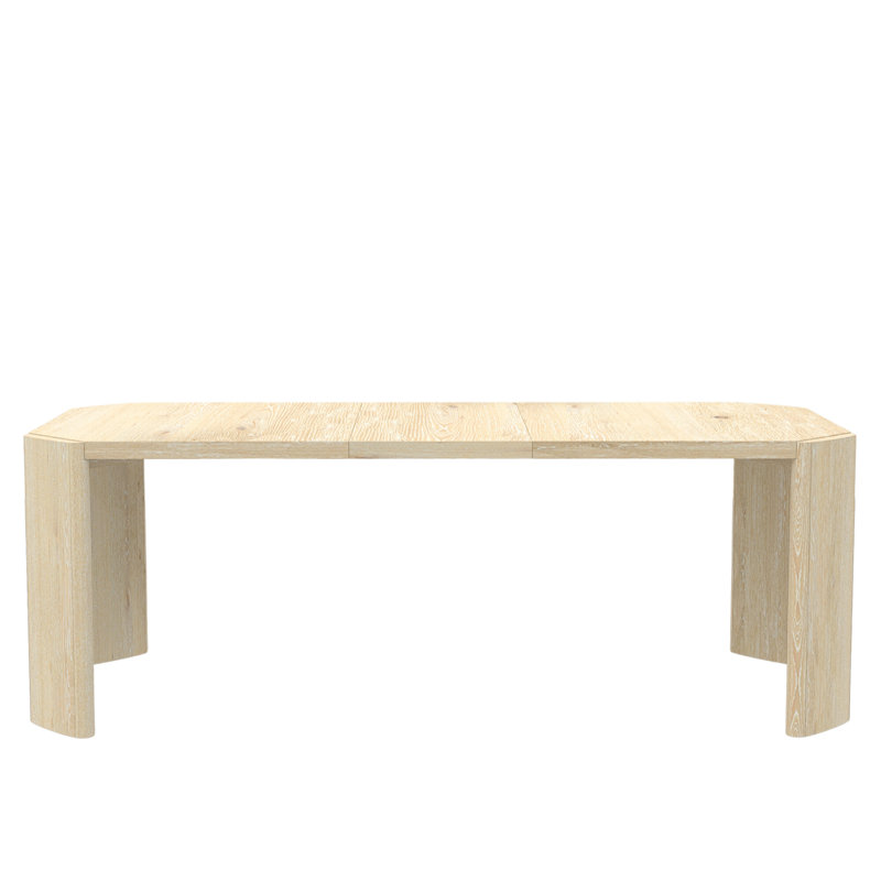 Vibhuti Extension Dining Table, Driftwood