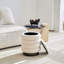 Repose-pieds rond avec rangement 14,6 po