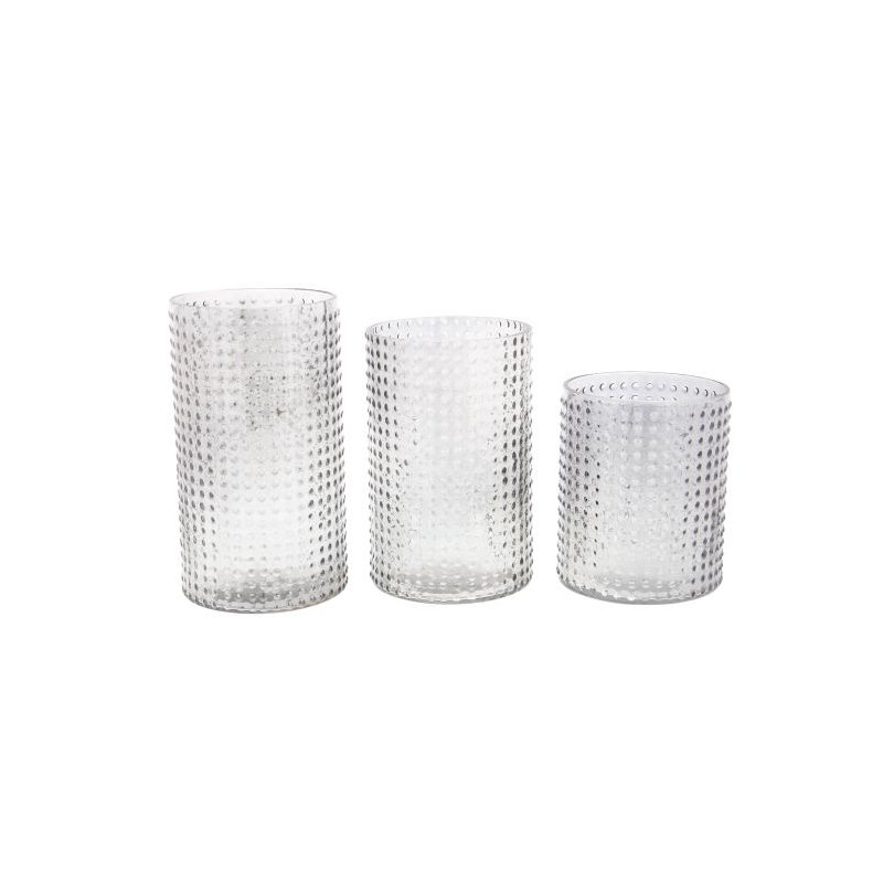 9'' H Glass Tabletop Votive Holder