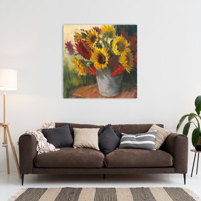 September Sunflowers Garden Floral Art