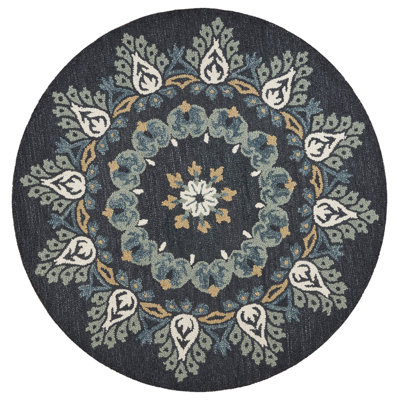 Padula Hand Tufted Wool Indoor Rug