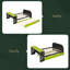 Lit de jour en bois pleine grandeur avec lit gigogne simple, bureau et port USB-1163105902