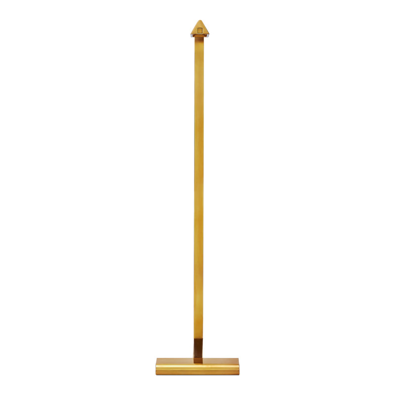 Sean Lavin Dessau Floor Lamp, Natural Brass, 38"