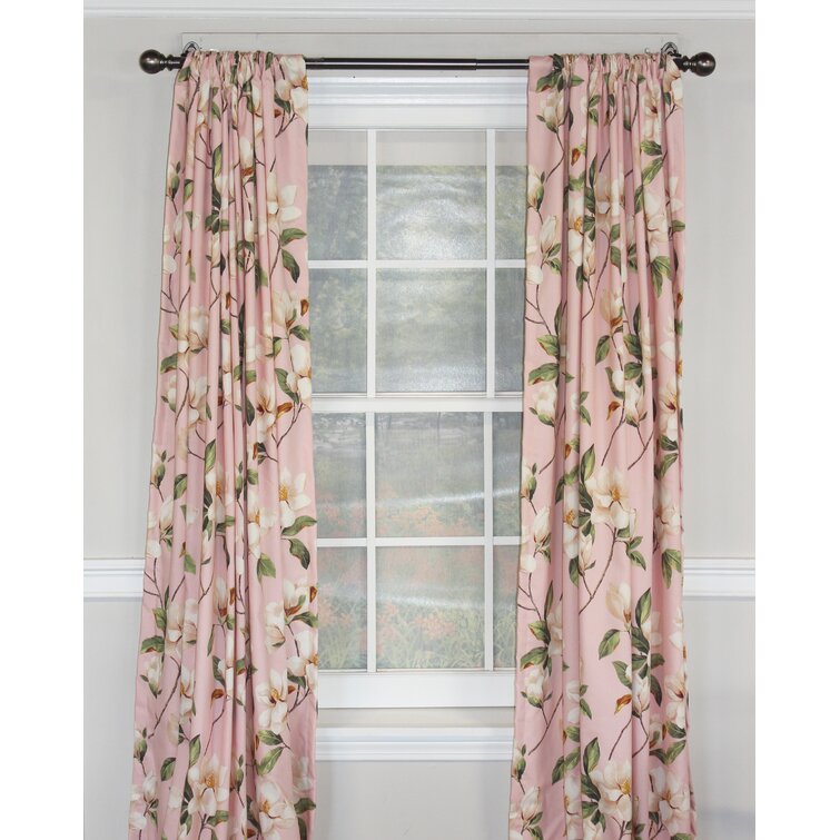 RLFisher Magnolia Room Darkening Curtain Pair & Reviews | Perigold