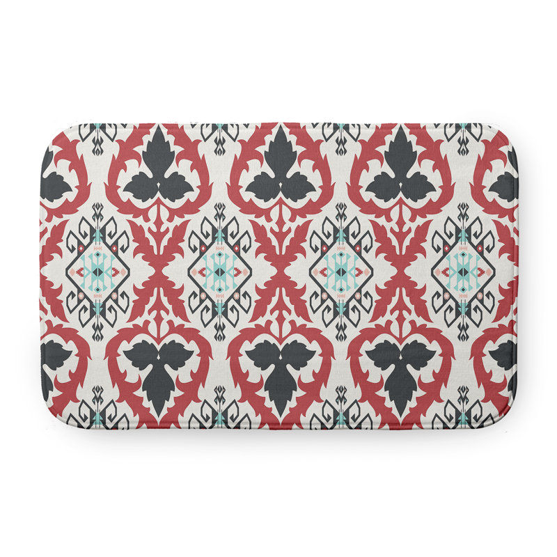 Tapis de bain Happy Hippy, L 17 po x L 24 po, Gris