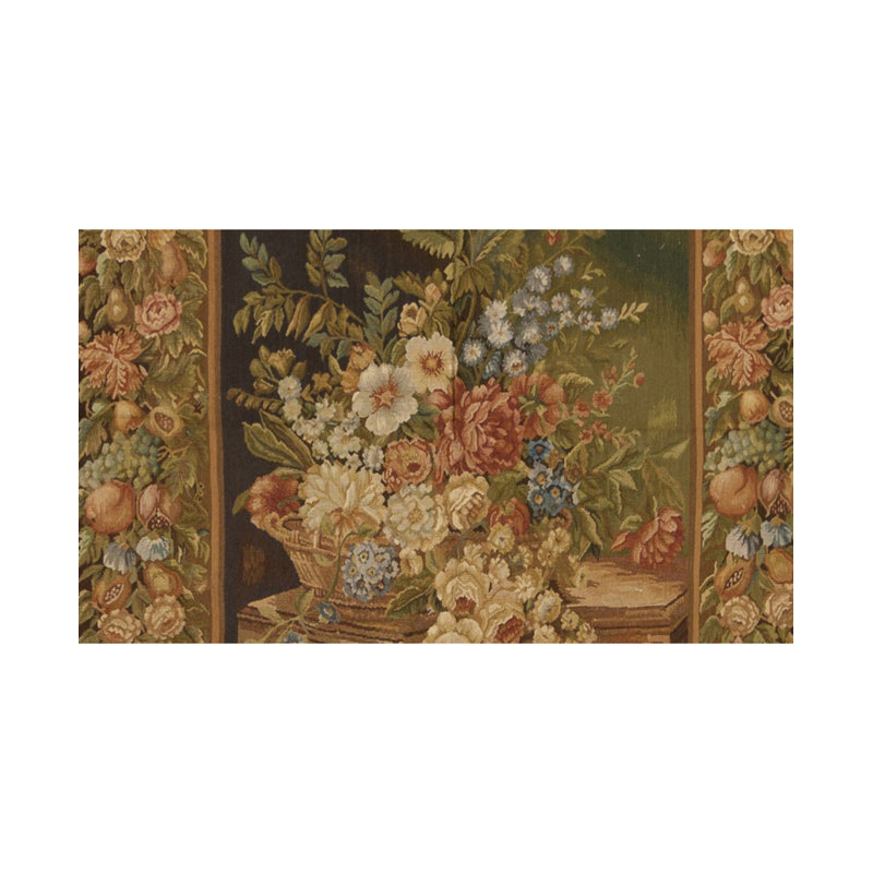 Wool Floral Area Rug