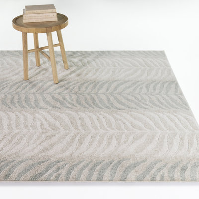 Tapis botanique crème / sauge Safiya