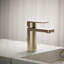 Parallel Single-Handle Bathroom Sink Faucet, Single-Hole Faucet with Pop-Up Drain, 1.0 GPM-1920422181