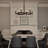 Tolani 6 - Light Wagon Wheel Chandelier-738509874-707100414
