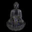 Fontaine de jardin extérieure 33,75 po Bouddha