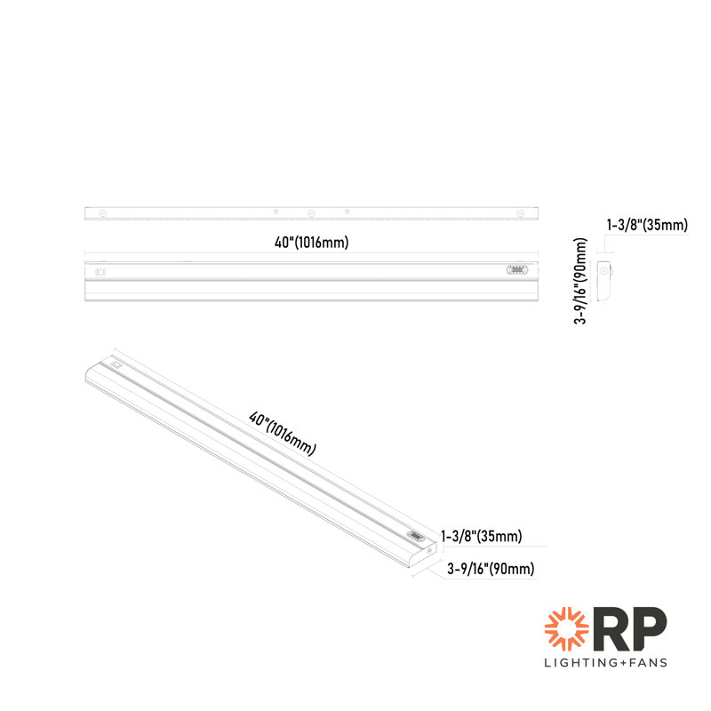 40" LED Undercabinet Light