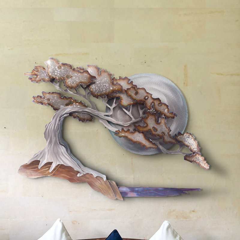 Handmade Traditional Landscape & Nature Wall Decor on Metal