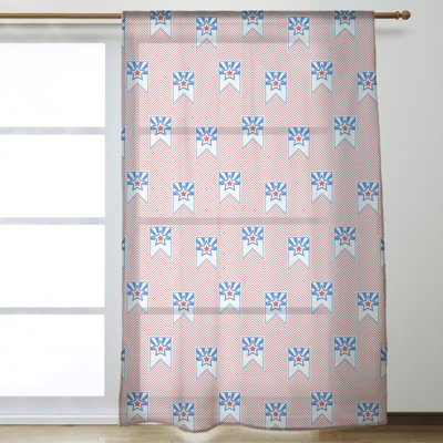 Sheer Single Curtain Panel