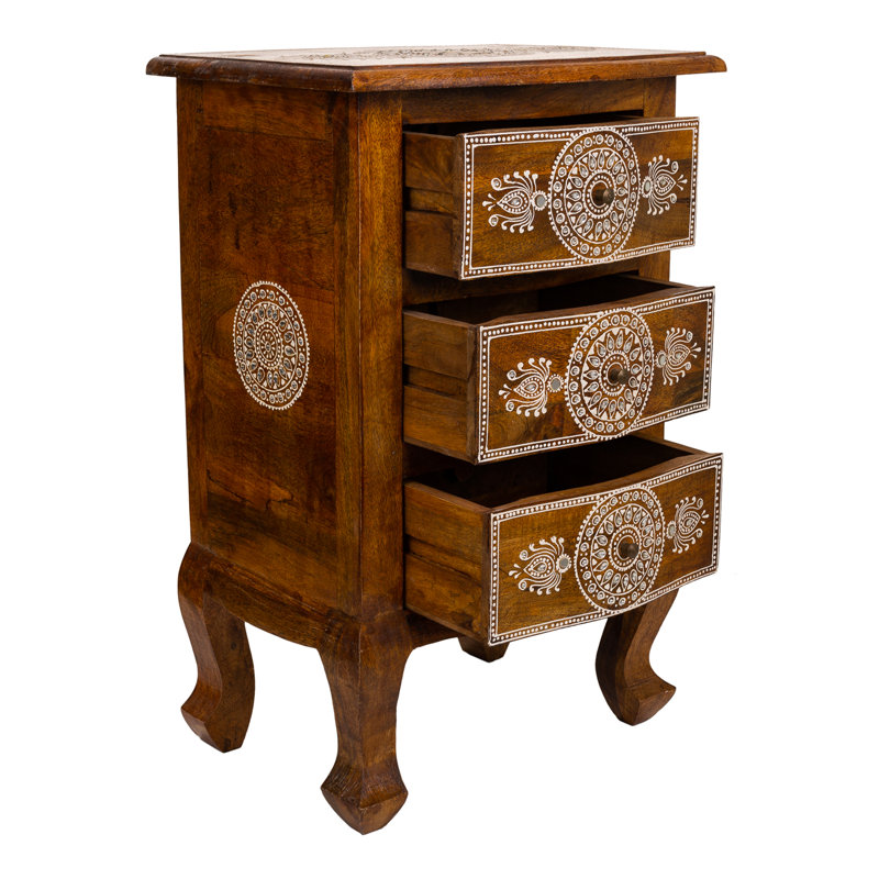40cm W Bedside Table